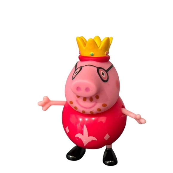 Peppa Pig Castle King & Queen Mommy & Daddy Pig Toy Figures - Picture 2 of 6